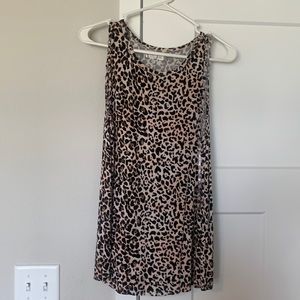 Cheetah print 24/7 tank
